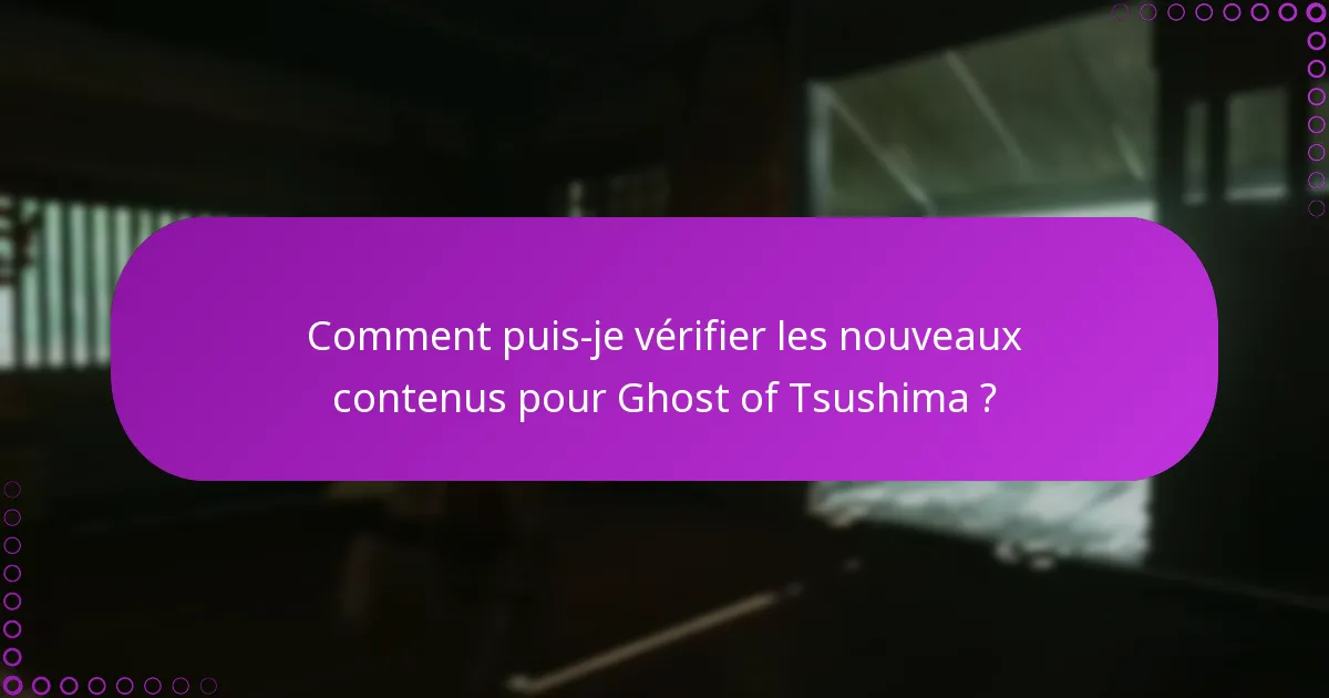 Quelles sont les ventes ou réductions actuelles pour le contenu de Ghost of Tsushima ?