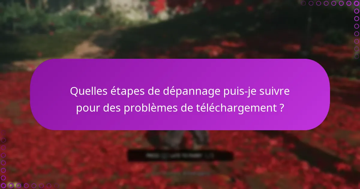 Quels problèmes courants surviennent avec le DLC Ghost of Tsushima ?