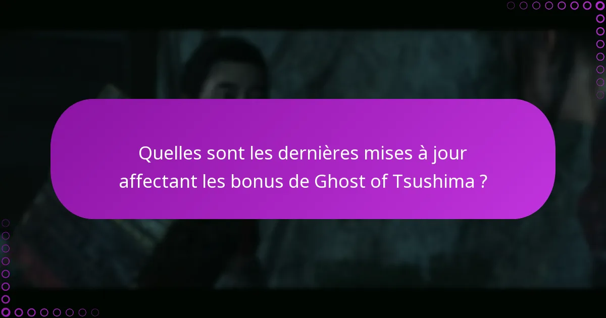 Quelles sont les différences entre les éditions de Ghost of Tsushima ?